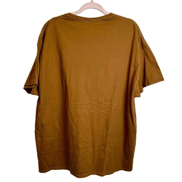 NWT Athletic Works‎ SPYDER Shirt Men’s sz. 2XL Brown Short Sleeve Casual Top - Picture 2 of 6